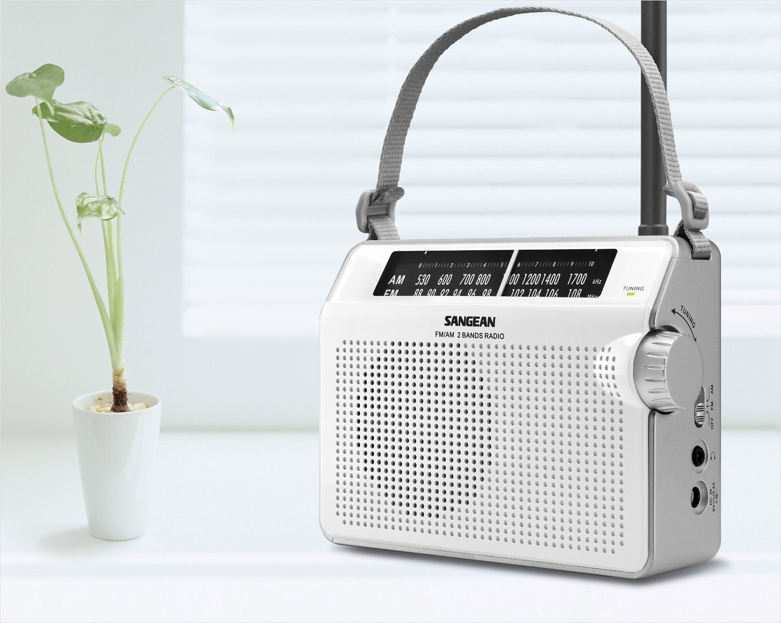Radio portable AM / FM à syntonisation analogique PR-D6