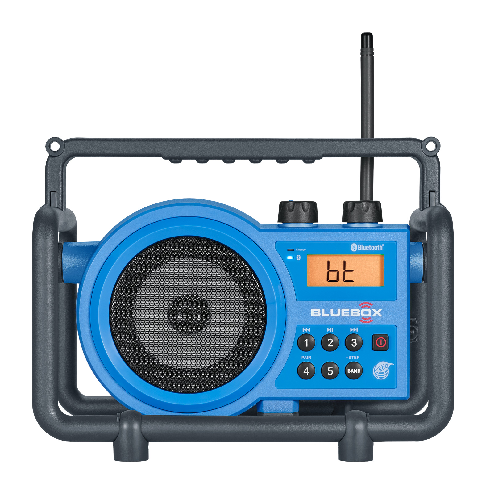 Radio ultra robuste AM / FM / AUX / Bluetooth Rechargeagle BB-100 BlueBox