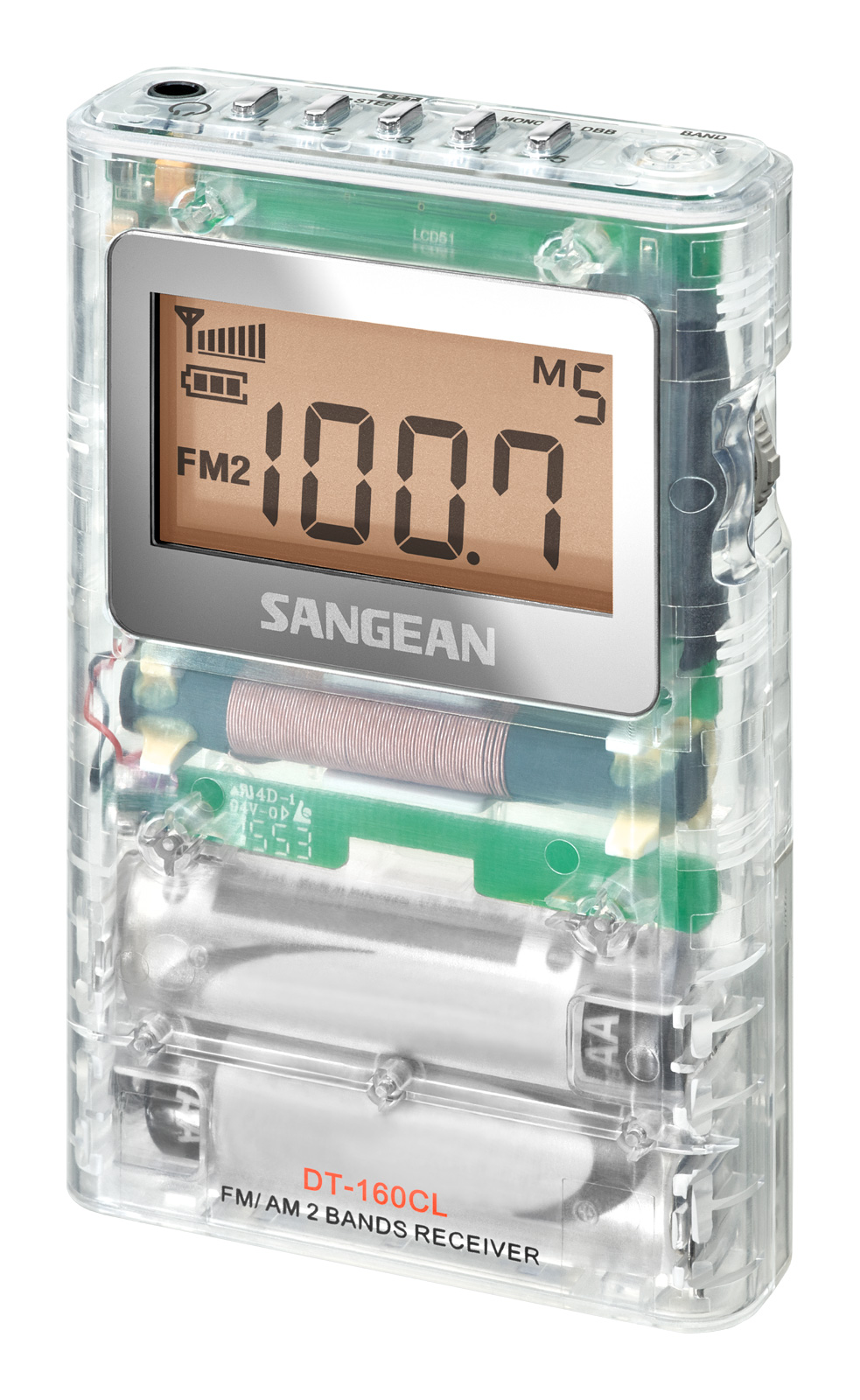 Radio de poche AM / FM - Stéréo Dt-160
