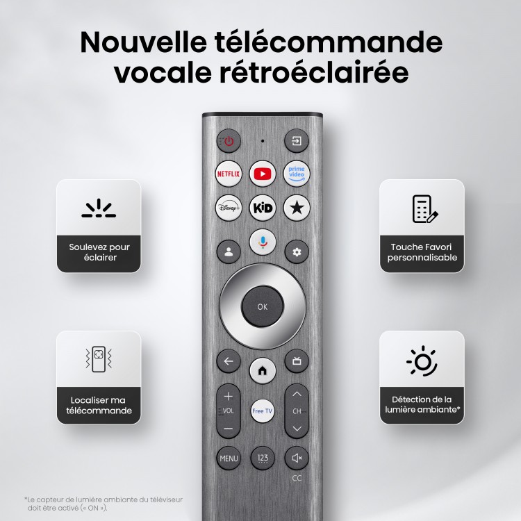 Hisense Hi-QLED Mini-LED AI TV 165Hz - Google TV