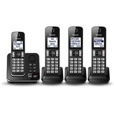 Système téléphonique sans fil numérique avec répondeur Panasonic